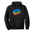 Mixtape Old School Music Colorful Hoodie - Aesthetic Graphic for Adults - T-Shirt, Sweatshirt, Hoodie