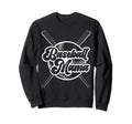 Baseball Mama Womens Funny Mom Sweatshirt - Unique Graphic for Adults - T-Shirt, Sweatshirt, Hoodie