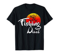 Fishing Dad Sunset Funny Fisherman T-Shirt - Fun Novelty Design Men Women - T-Shirt, Sweatshirt, Hoodie