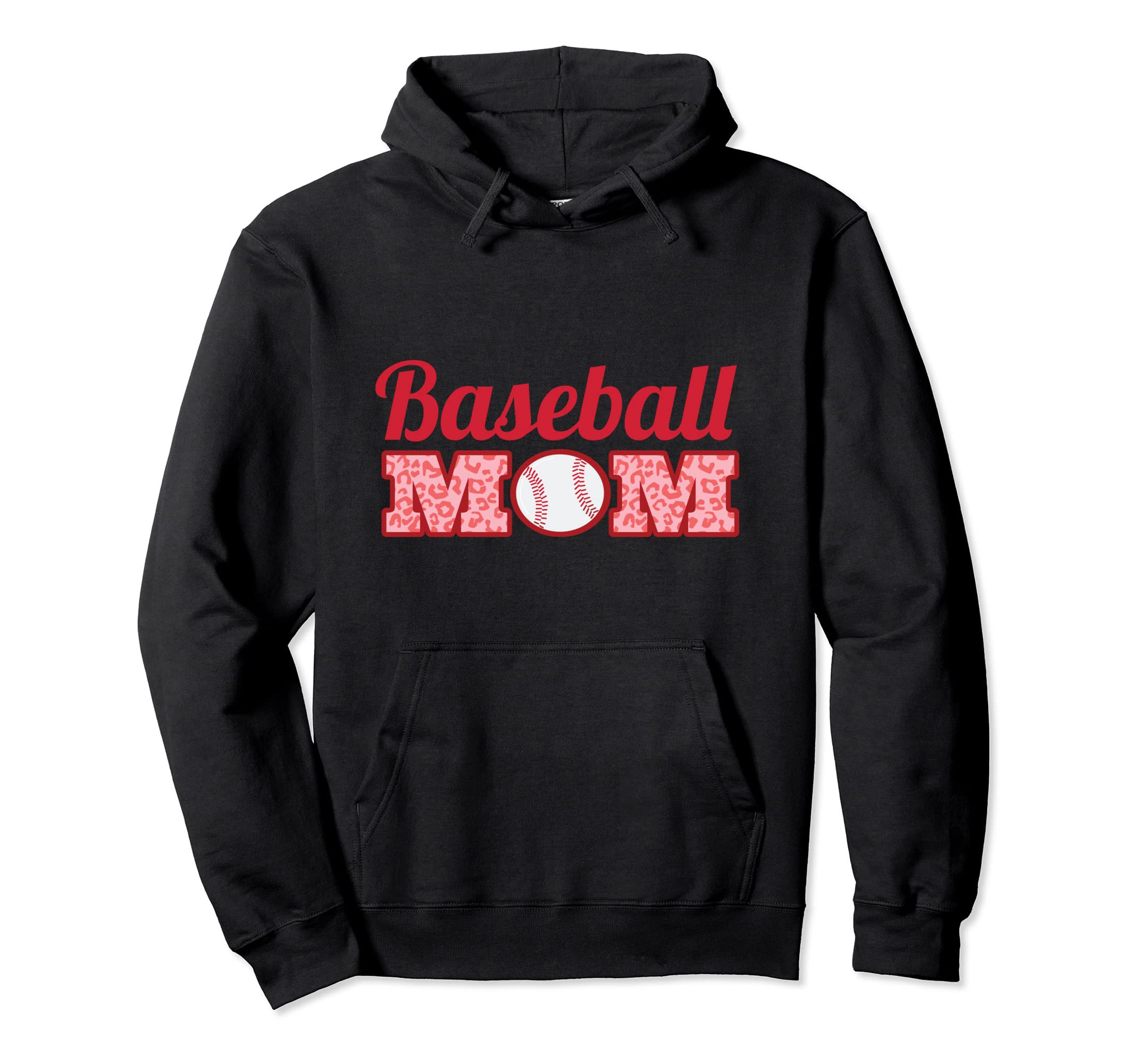 Baseball Mom Fun Hoodie - Trendy Graphic Men Women - T-Shirt, Sweatshirt, Hoodie