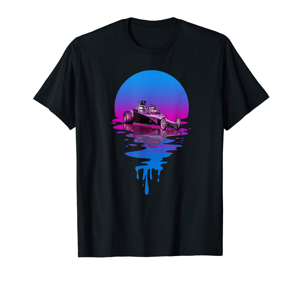 Sunset Drag Racing T-Shirt - Casual Everyday Wear for Adults - T-Shirt, Sweatshirt, Hoodie