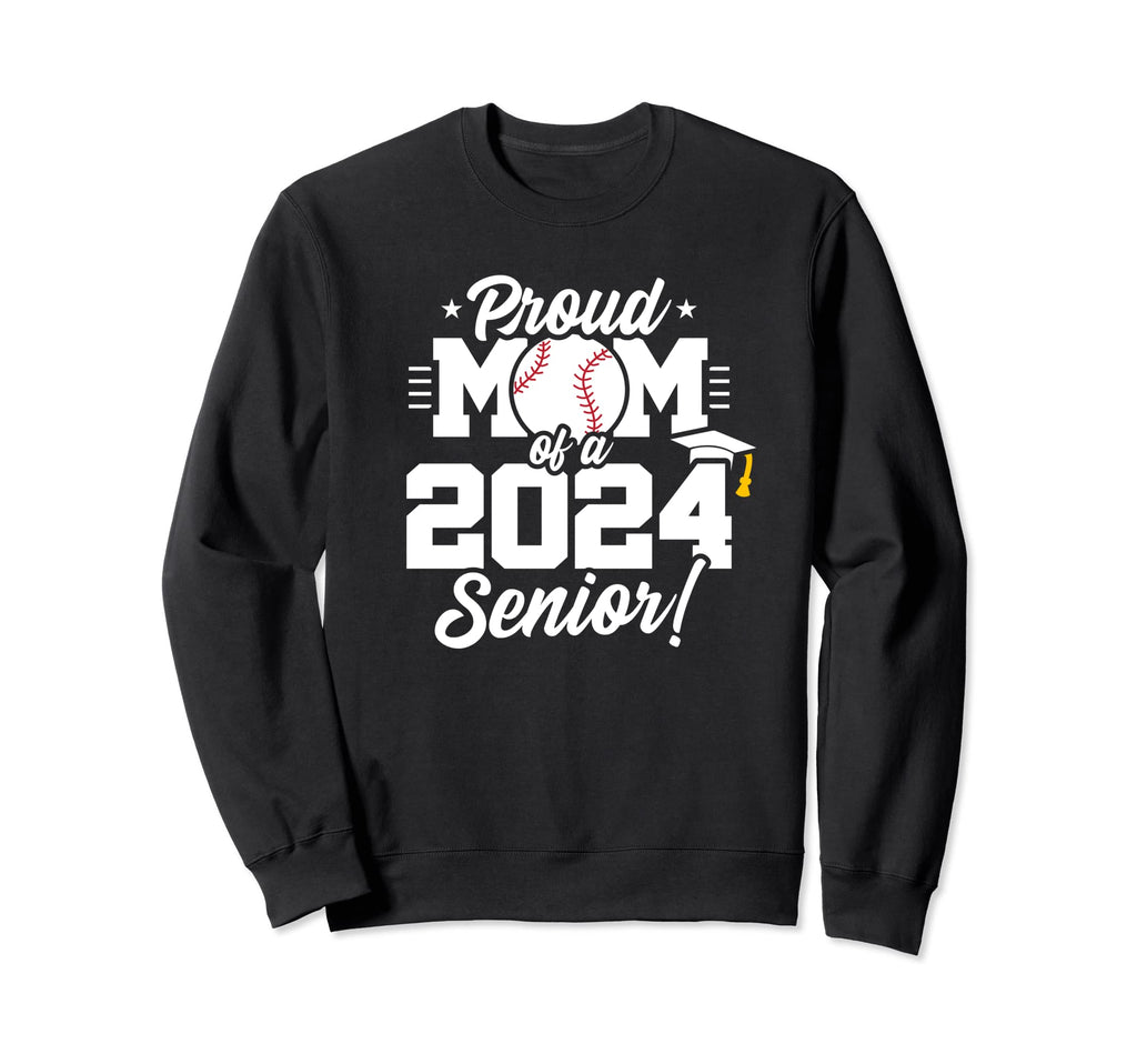 Class 2024 Senior Year Baseball Sweatshirt - Minimalist Print Men Women - T-Shirt, Sweatshirt, Hoodie