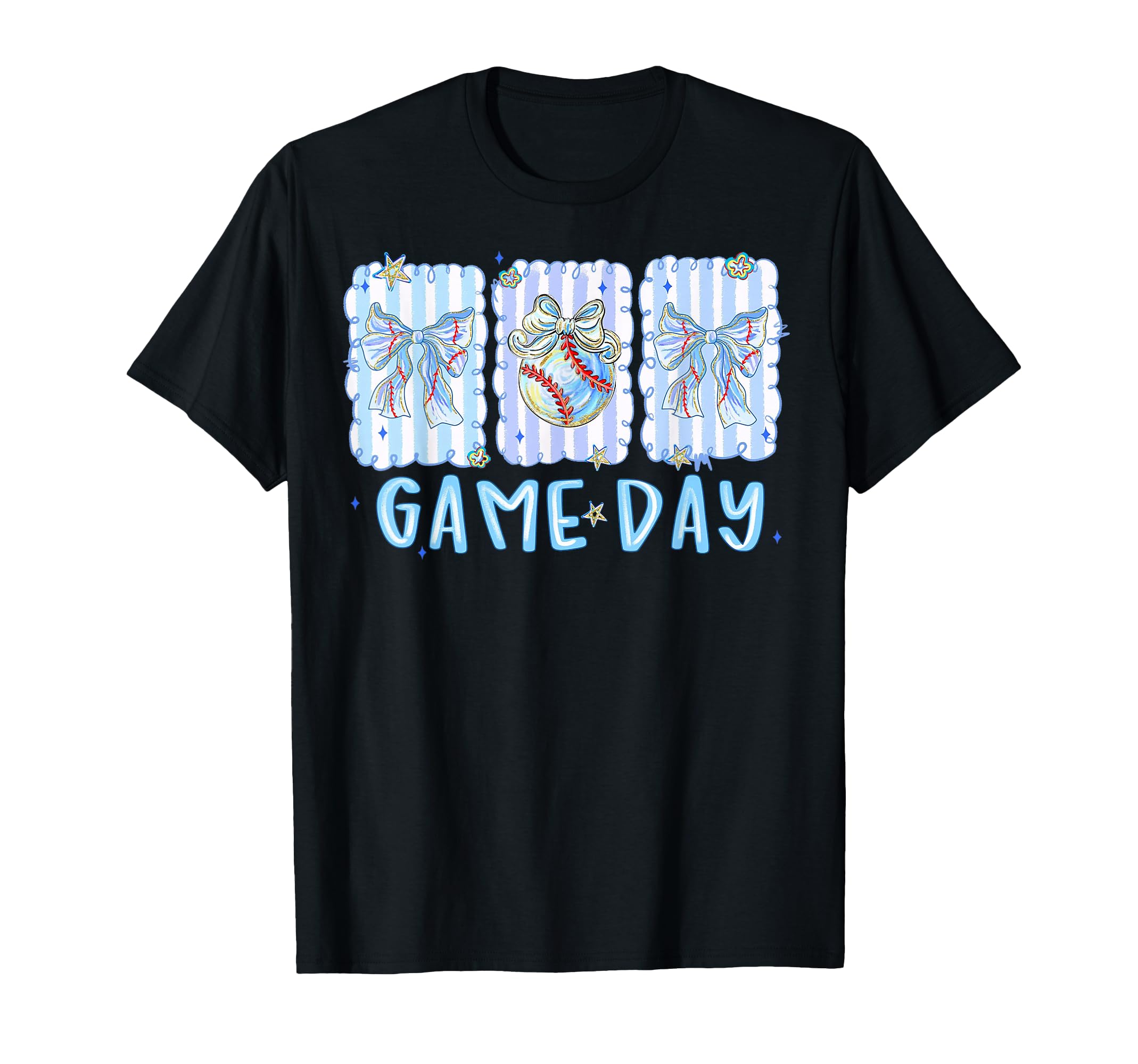 Coquette Baseball Game Day Sporty Moms T-Shirt - Graphic Print Unisex - T-Shirt, Sweatshirt, Hoodie