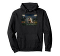 Funny Hedgehog Ballfield Baseball Hoodie - Aesthetic Graphic Men Women - T-Shirt, Sweatshirt, Hoodie