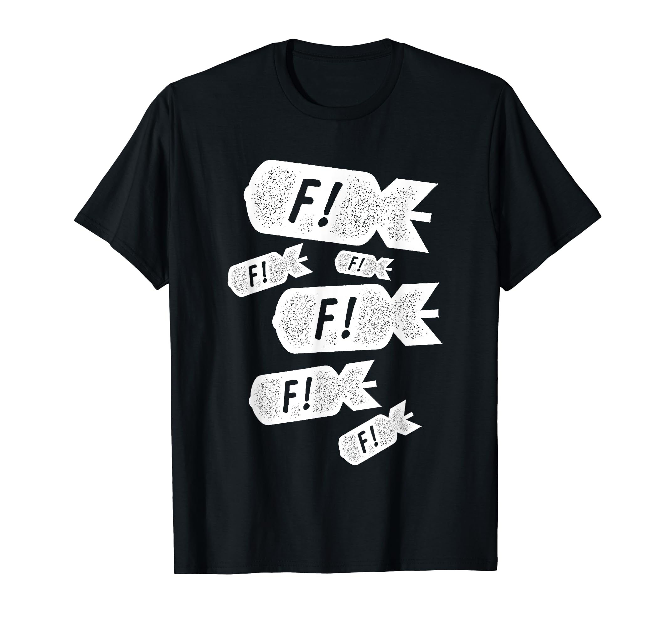 Dropping F Bombs Distressed White T-Shirt - Casual Everyday Wear for Adults - T-Shirt, Sweatshirt, Hoodie
