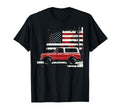 Old School K5 Blaze Usa Flag 1970S T-Shirt - Minimalist Print for Adults - T-Shirt, Sweatshirt, Hoodie