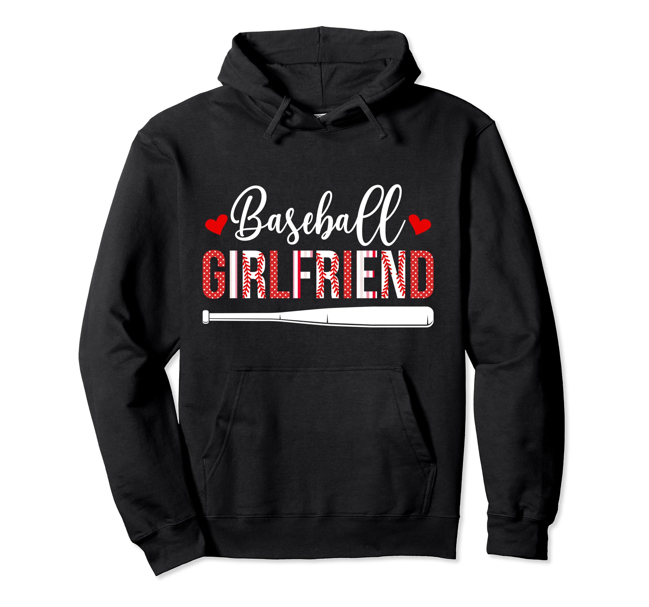 Baseball Girlfriend Baseball Players Hoodie - Novelty Apparel Unisex - T-Shirt, Sweatshirt, Hoodie