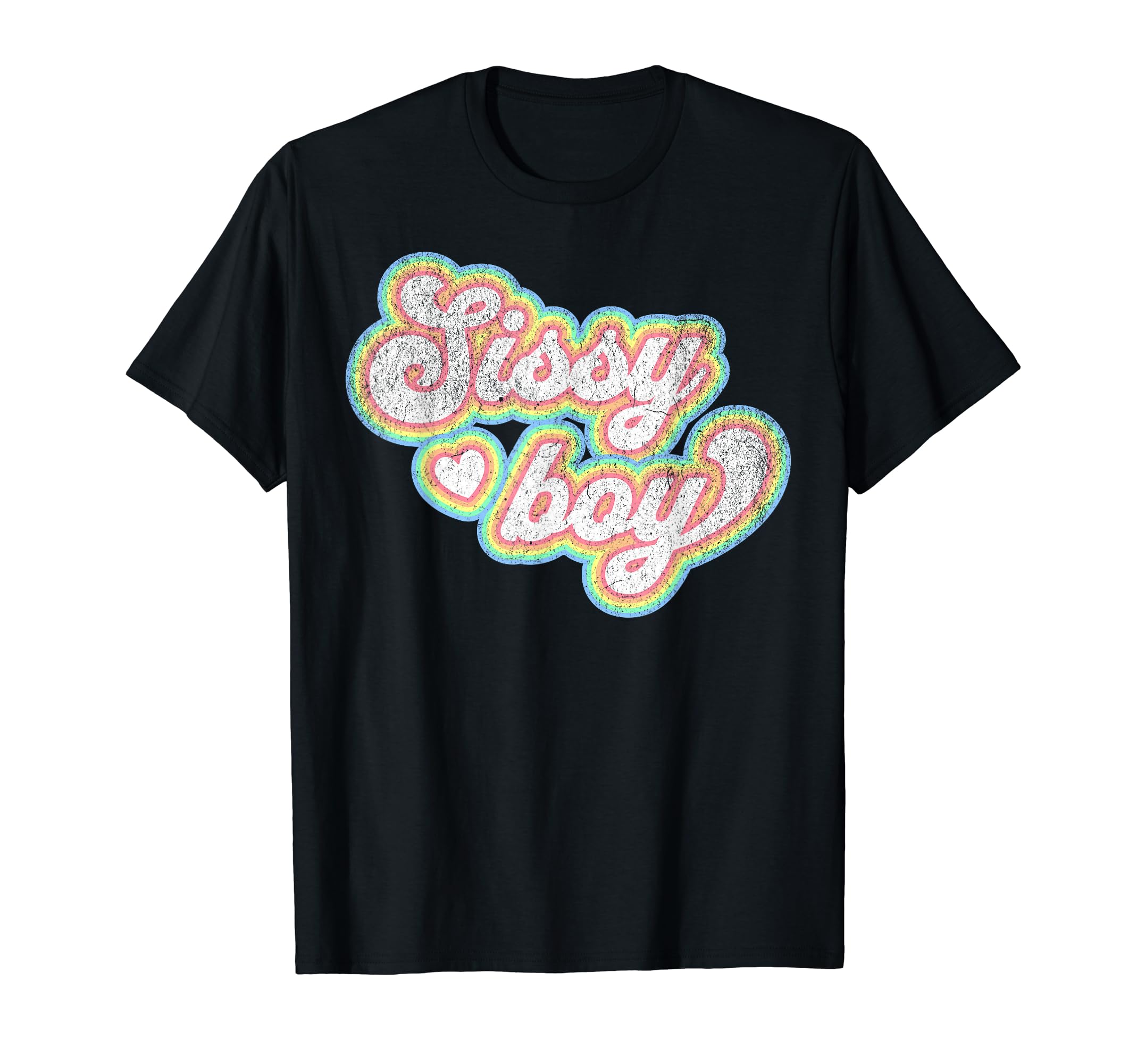 Sissy Heart Lgbtq Pride Love Wins T-Shirt - Fun Novelty Design for Adults - T-Shirt, Sweatshirt, Hoodie