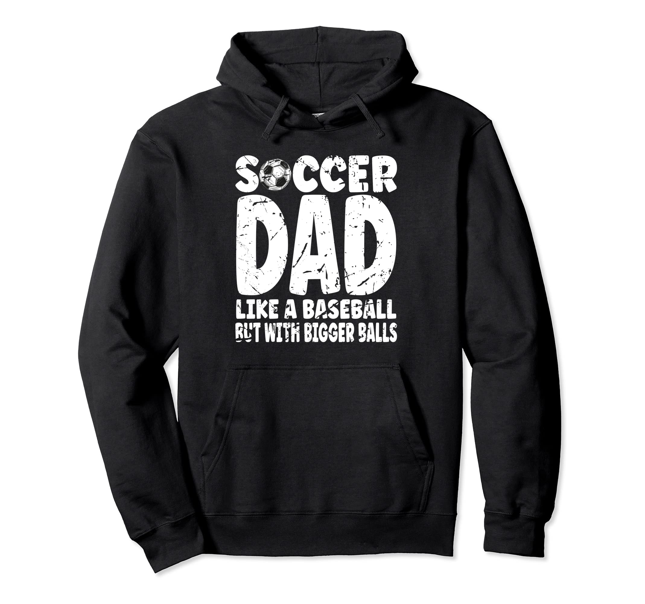 Soccer Soccer Dad Like Baseball But Hoodie - Minimalist Print Men Women - T-Shirt, Sweatshirt, Hoodie