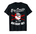 Big Cousin Birthday Baseball Bday T-Shirt - Custom Art Print Men Women - T-Shirt, Sweatshirt, Hoodie