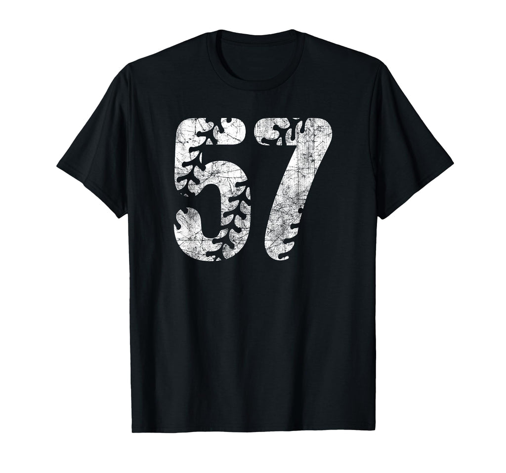 Baseball Softball Mom 57 Number 57 T-Shirt - Novelty Apparel Men Women - T-Shirt, Sweatshirt, Hoodie