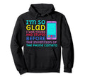 Young And Stupid Before Invention Phone Hoodie - Fun Novelty Design Unisex - T-Shirt, Sweatshirt, Hoodie