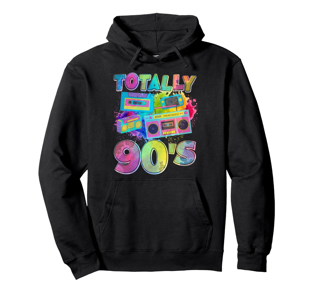 Totally 90S Colorful 1990S Mixtape Hoodie - Streetwear Style for Adults - T-Shirt, Sweatshirt, Hoodie