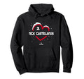 Nick Castellanos Heart Cincinnati Baseball Hoodie - Trendy Graphic Unisex - T-Shirt, Sweatshirt, Hoodie
