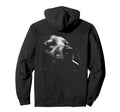 Golden Retriever Smoking Cigarette Hoodie - Minimalist Print Men Women - T-Shirt, Sweatshirt, Hoodie
