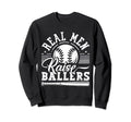 Baseball Fathers Day Baseball Dad Sweatshirt - Custom Art Print Men Women - T-Shirt, Sweatshirt, Hoodie