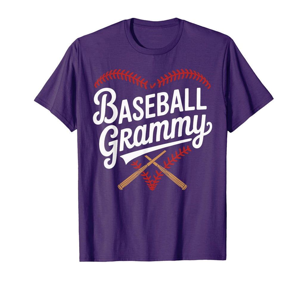 Baseball Grammy Bats And Heart T-Shirt - Streetwear Style for Adults - T-Shirt, Sweatshirt, Hoodie