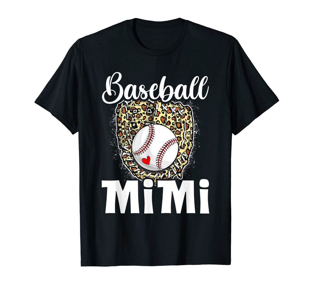 Baseball Mimi Leopard Sport Lover T-Shirt - Unique Graphic Men Women - T-Shirt, Sweatshirt, Hoodie