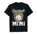 Baseball Mimi Leopard Sport Lover T-Shirt - Unique Graphic Men Women - T-Shirt, Sweatshirt, Hoodie