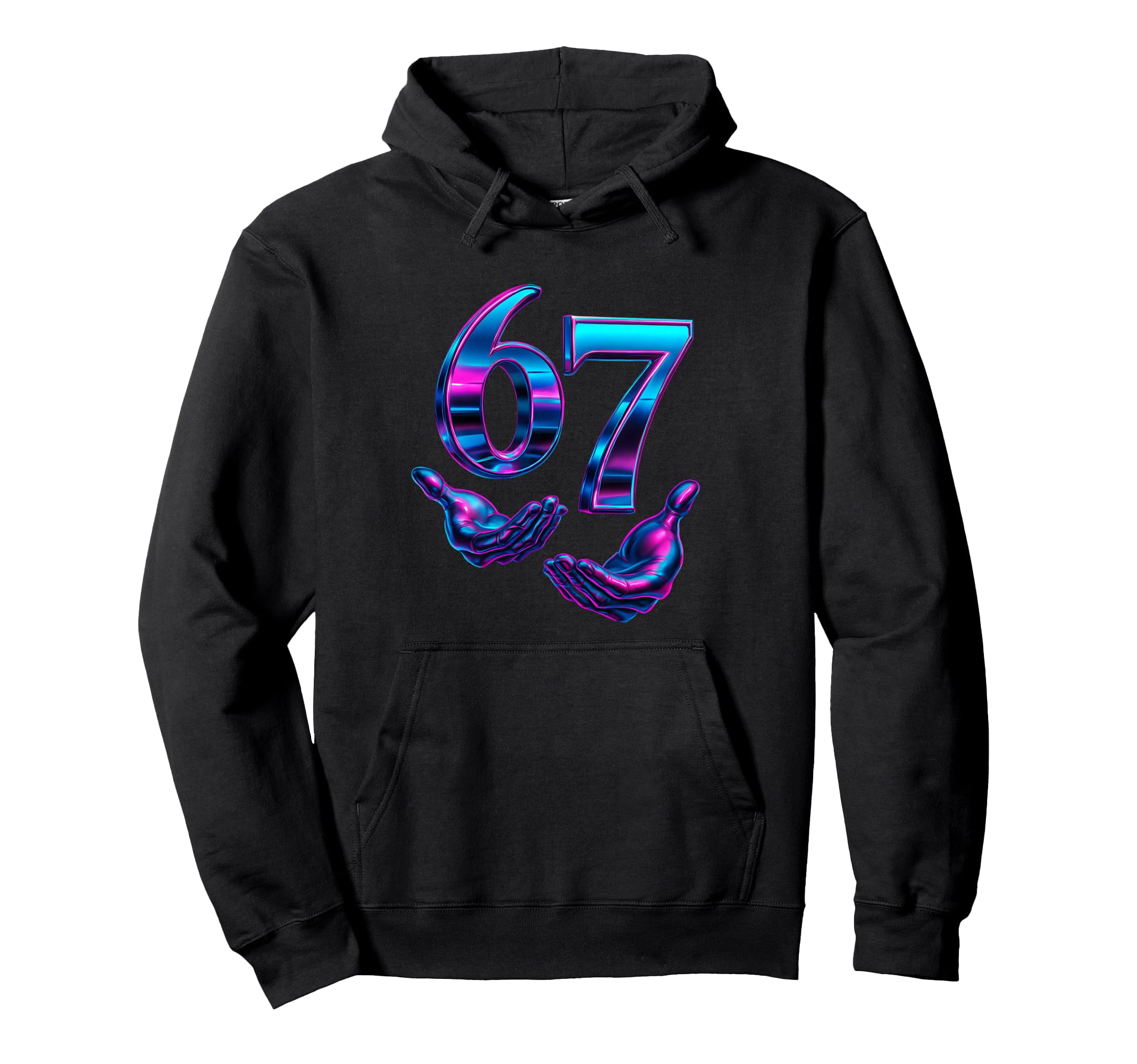 Funny Six Seven 6 7 Gen Alpha Slang Hoodie - Unique Graphic Unisex - T-Shirt, Sweatshirt, Hoodie