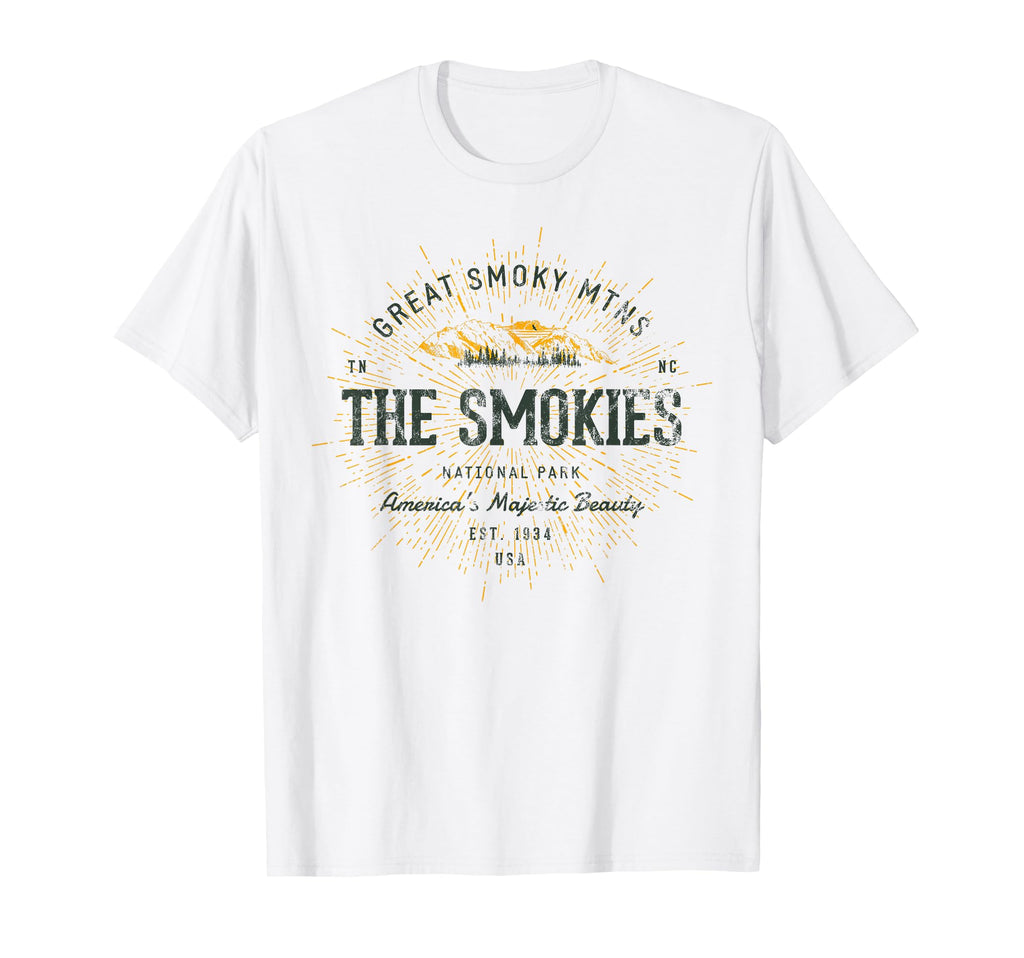 Great Smoky Mountains National T-Shirt - Casual Everyday Wear for Adults - T-Shirt, Sweatshirt, Hoodie