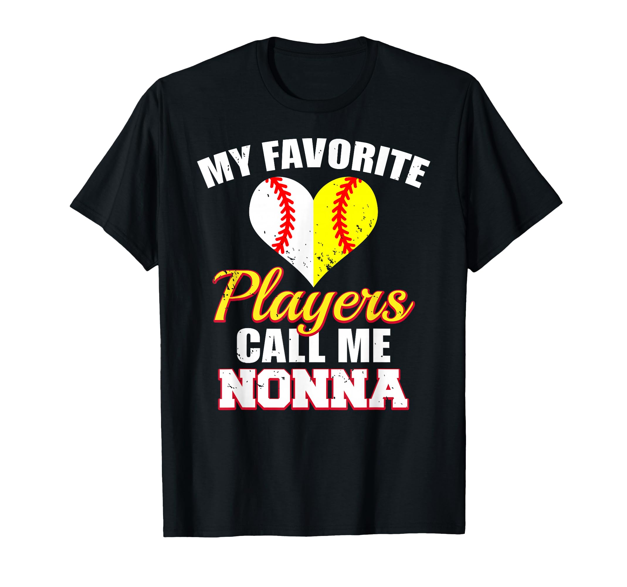 My Favorite Players Call Me Nonna T-Shirt - Minimalist Print for Adults - T-Shirt, Sweatshirt, Hoodie
