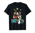 Peace Love Bowling T-Shirt - Casual Everyday Wear Men Women - T-Shirt, Sweatshirt, Hoodie