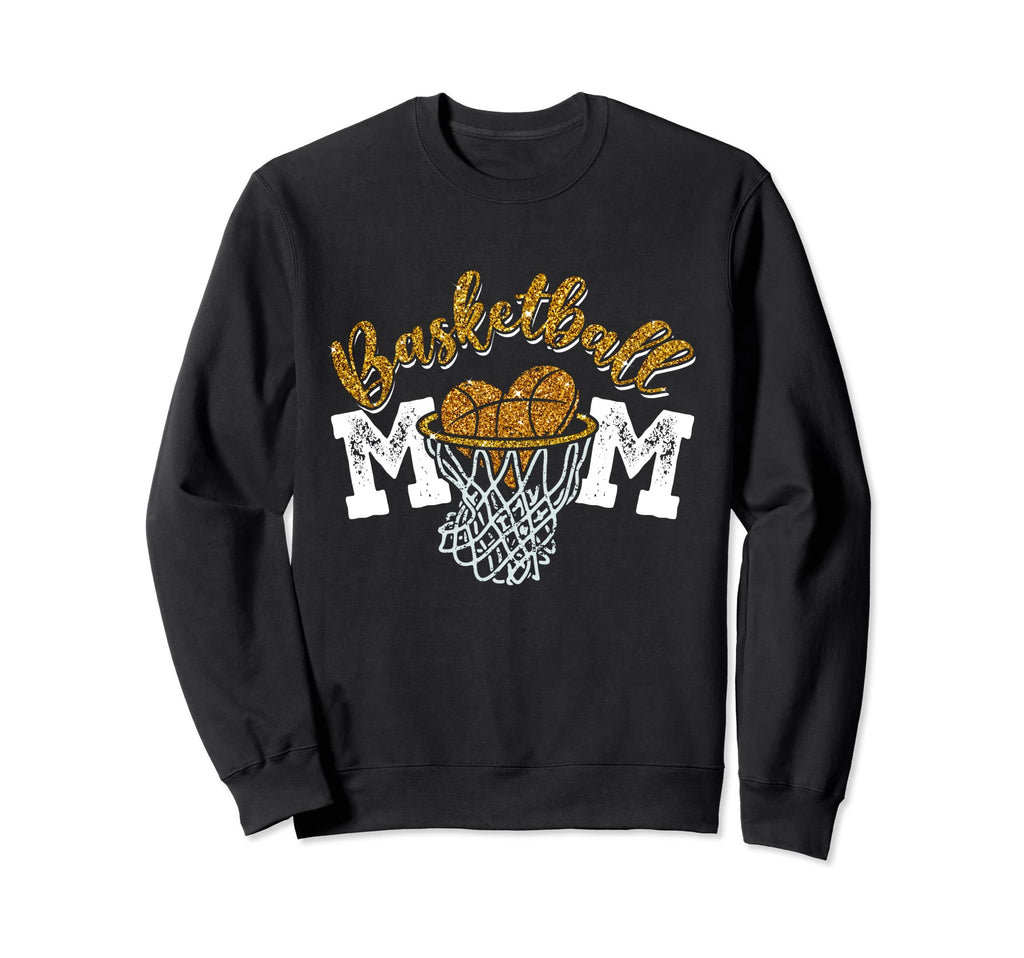Basketball Mom Funny Game Day Sweatshirt - Minimalist Print Men Women - T-Shirt, Sweatshirt, Hoodie