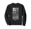 Aaron Hicks Flag New York Baseball Sweatshirt - Fun Novelty Design Unisex - T-Shirt, Sweatshirt, Hoodie