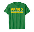Fargo North Dakota Weathered Stripe T-Shirt - Custom Art Print for Adults - T-Shirt, Sweatshirt, Hoodie