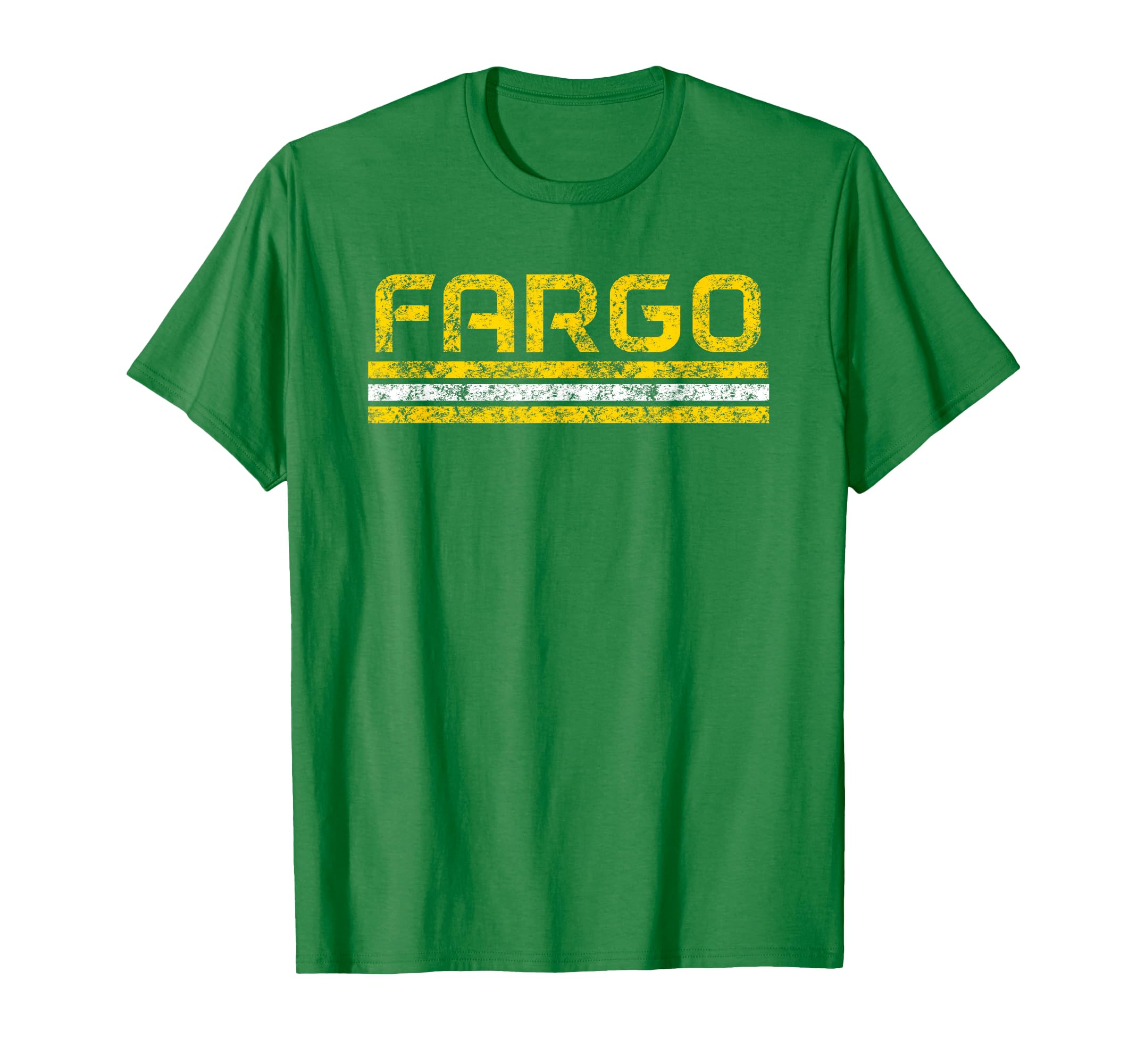 Fargo North Dakota Weathered Stripe T-Shirt - Custom Art Print for Adults - T-Shirt, Sweatshirt, Hoodie