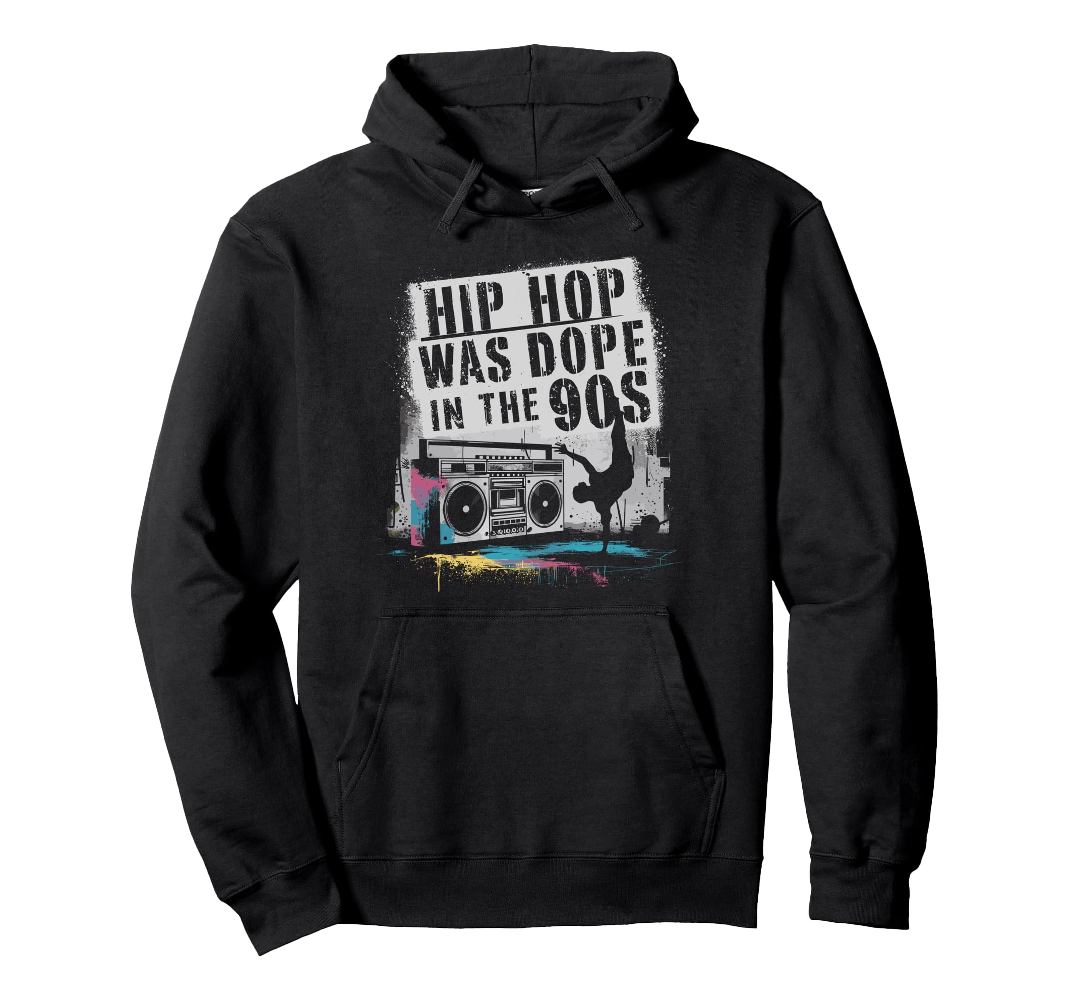 90S Hip Hop Nostalgia Old School Rap Hoodie - Trendy Graphic Unisex - T-Shirt, Sweatshirt, Hoodie