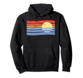 Sunset Stripes Distressed 70S Hoodie - Streetwear Style for Adults - T-Shirt, Sweatshirt, Hoodie
