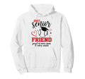 2027 Senior Baseball Friend Proud Hoodie - Aesthetic Graphic for Adults - T-Shirt, Sweatshirt, Hoodie