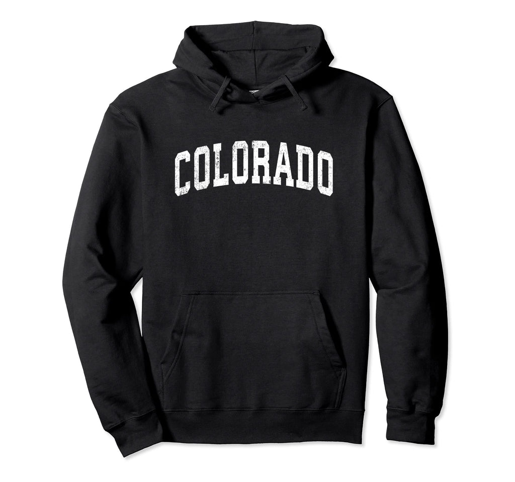 Colorado Varsity Sports Text Hoodie - Graphic Print for Adults - T-Shirt, Sweatshirt, Hoodie