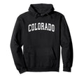 Colorado Varsity Sports Text Hoodie - Graphic Print for Adults - T-Shirt, Sweatshirt, Hoodie
