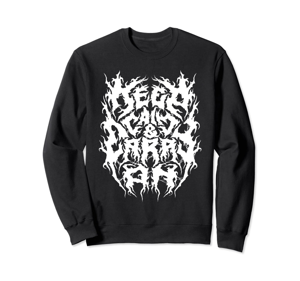 Grunge Aesthetic Death Metal Sweatshirt - Custom Art Print Unisex - T-Shirt, Sweatshirt, Hoodie