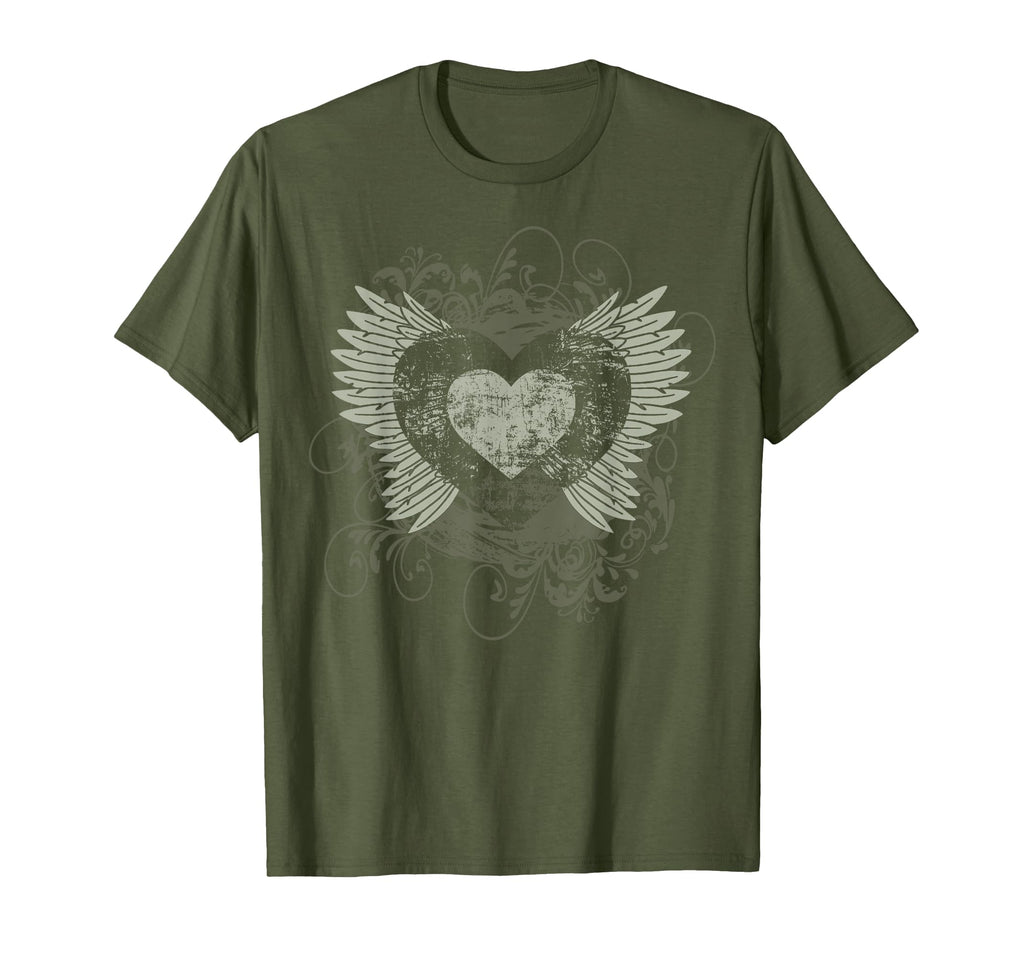 Aesthetic Y2K Fairy Wings Heart Alto T-Shirt - Casual Everyday Wear Unisex - T-Shirt, Sweatshirt, Hoodie