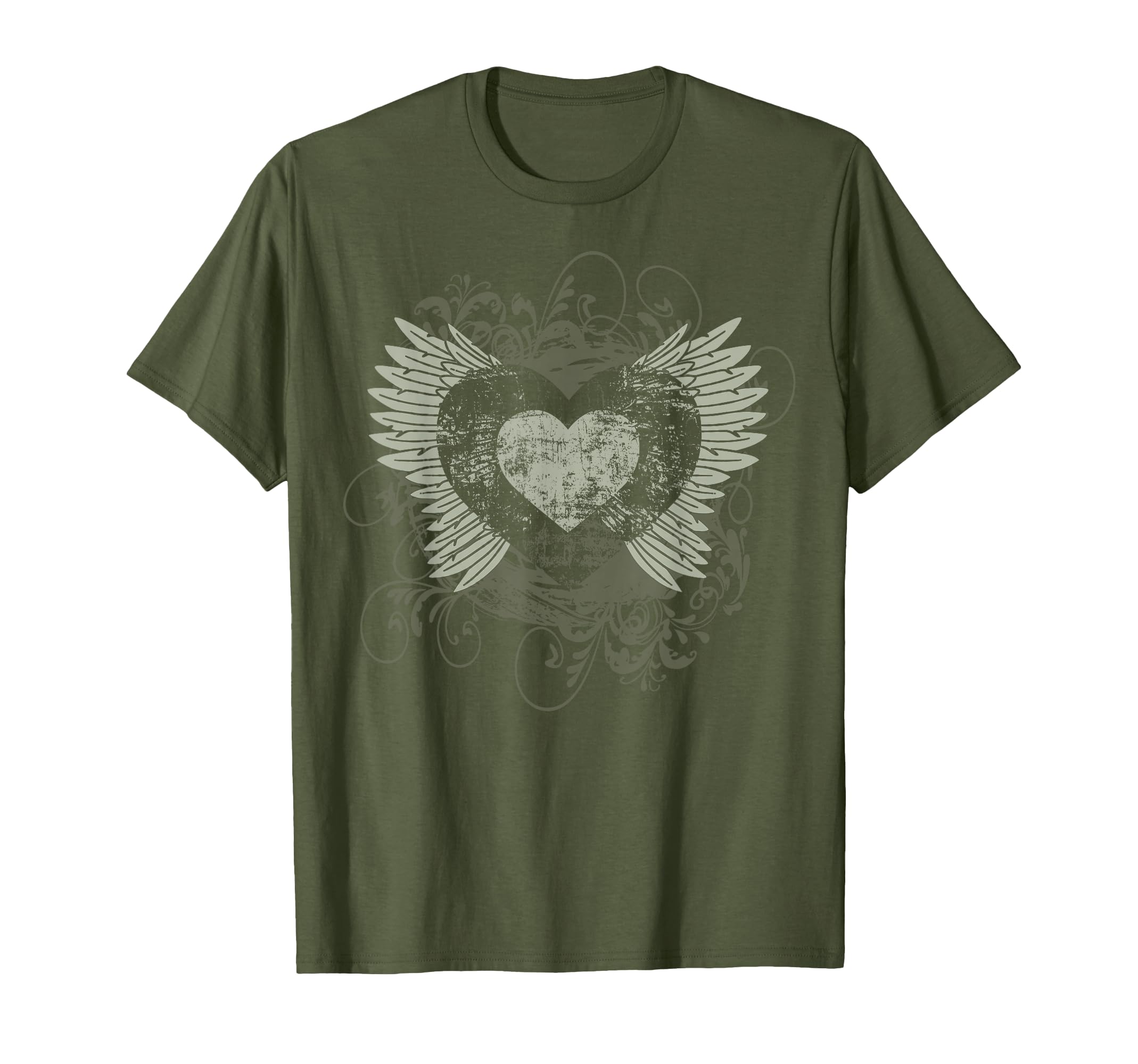 Aesthetic Y2K Fairy Wings Heart Alto T-Shirt - Casual Everyday Wear Unisex - T-Shirt, Sweatshirt, Hoodie