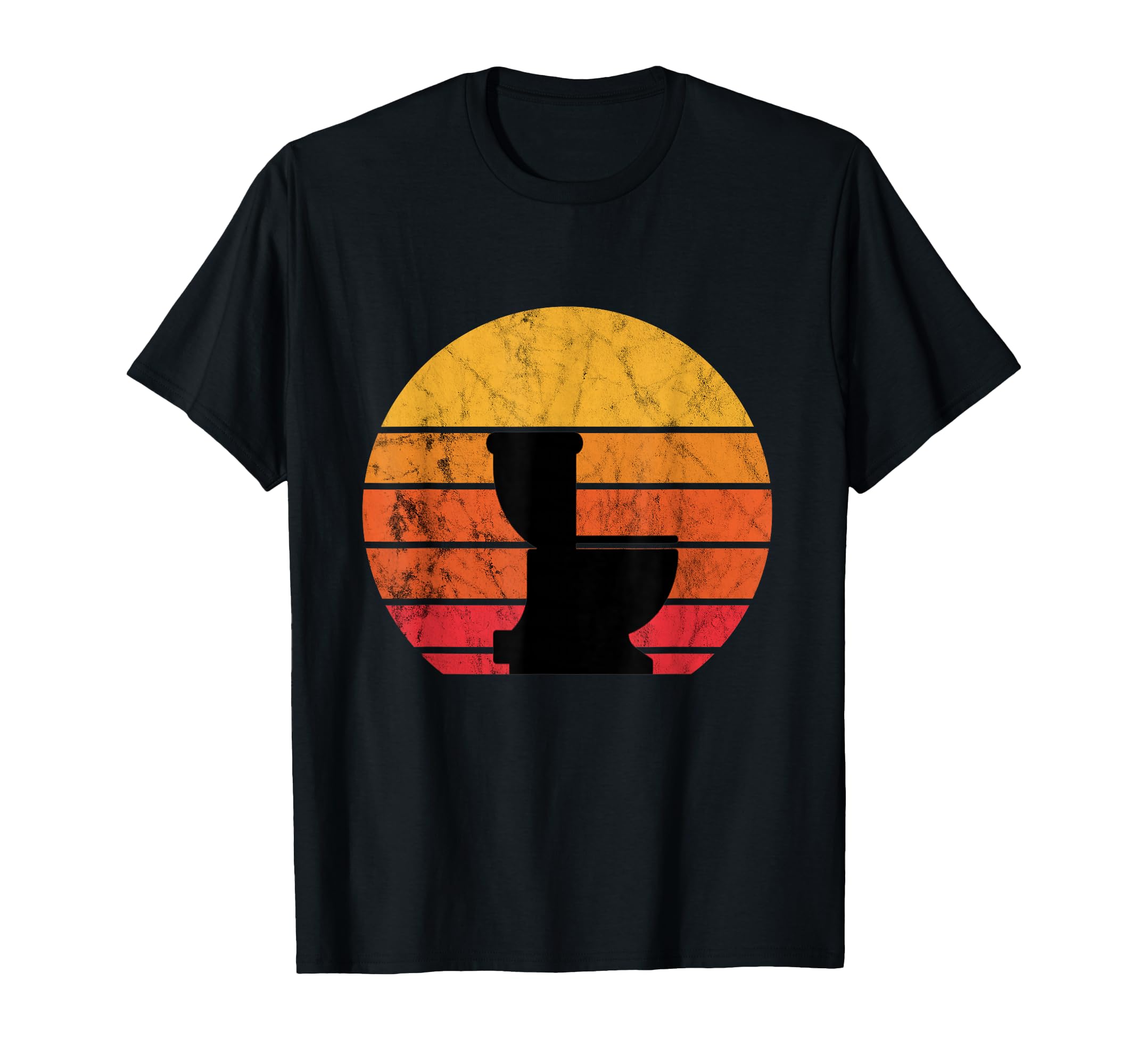 Toilet Bowl Plumber Sunset Pipefitter T-Shirt - Streetwear Style Men Women - T-Shirt, Sweatshirt, Hoodie
