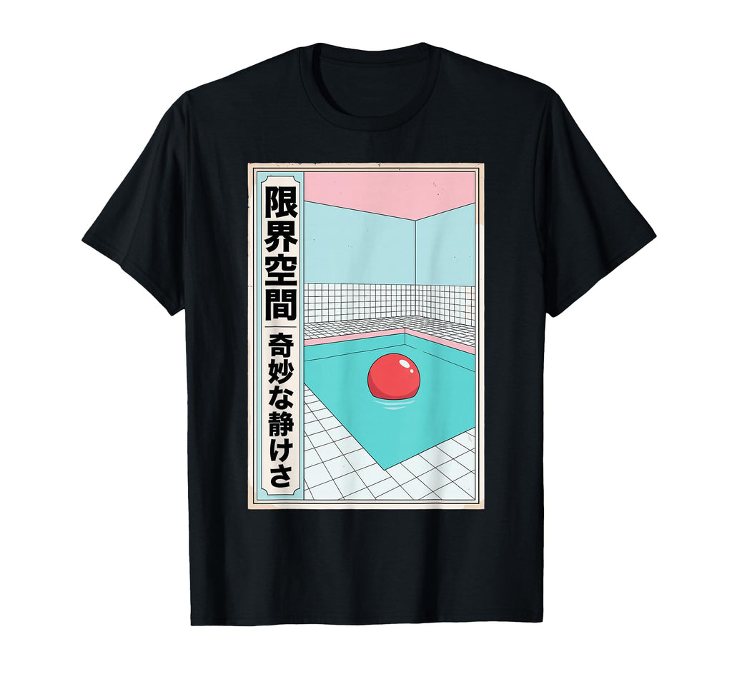 Vaporwave Japanese Liminal Space Poolcore T-Shirt - Trendy Graphic Unisex - T-Shirt, Sweatshirt, Hoodie