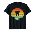Dental Hygienist Sunset Tooth Dentist T-Shirt - Minimalist Print for Adults - T-Shirt, Sweatshirt, Hoodie