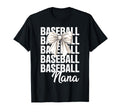 Baseball Nana Baseball Player Stylish T-Shirt - Minimalist Print Unisex - T-Shirt, Sweatshirt, Hoodie