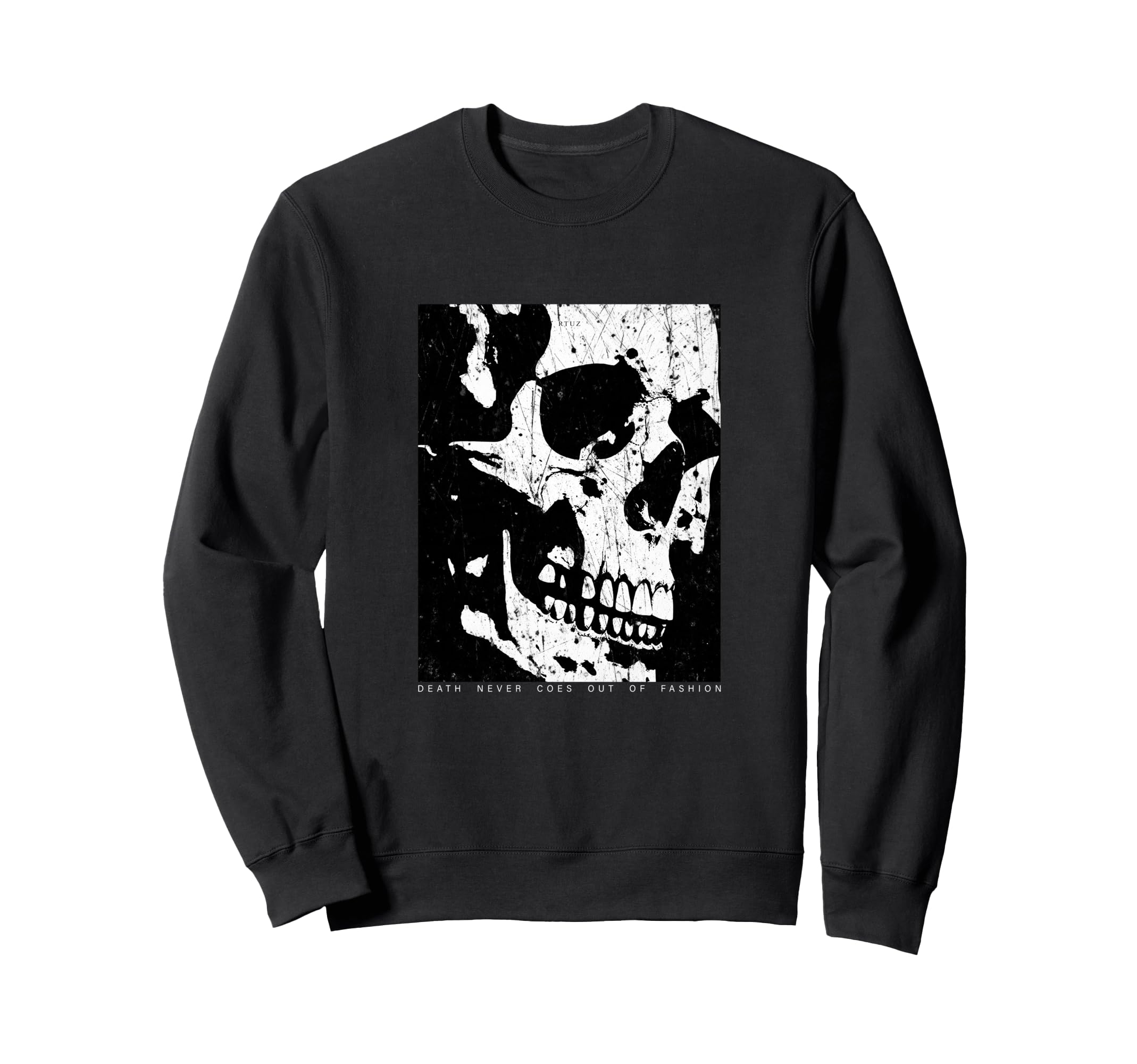 Aesthetic Streetwear Skull Sweatshirt - Streetwear Style Unisex - T-Shirt, Sweatshirt, Hoodie