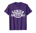 Senior Dad Class 2024 Football Dad T-Shirt - Streetwear Style Unisex - T-Shirt, Sweatshirt, Hoodie