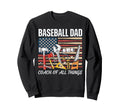 Baseball Handyman Dad Coach Fix Sweatshirt - Custom Art Print Unisex - T-Shirt, Sweatshirt, Hoodie