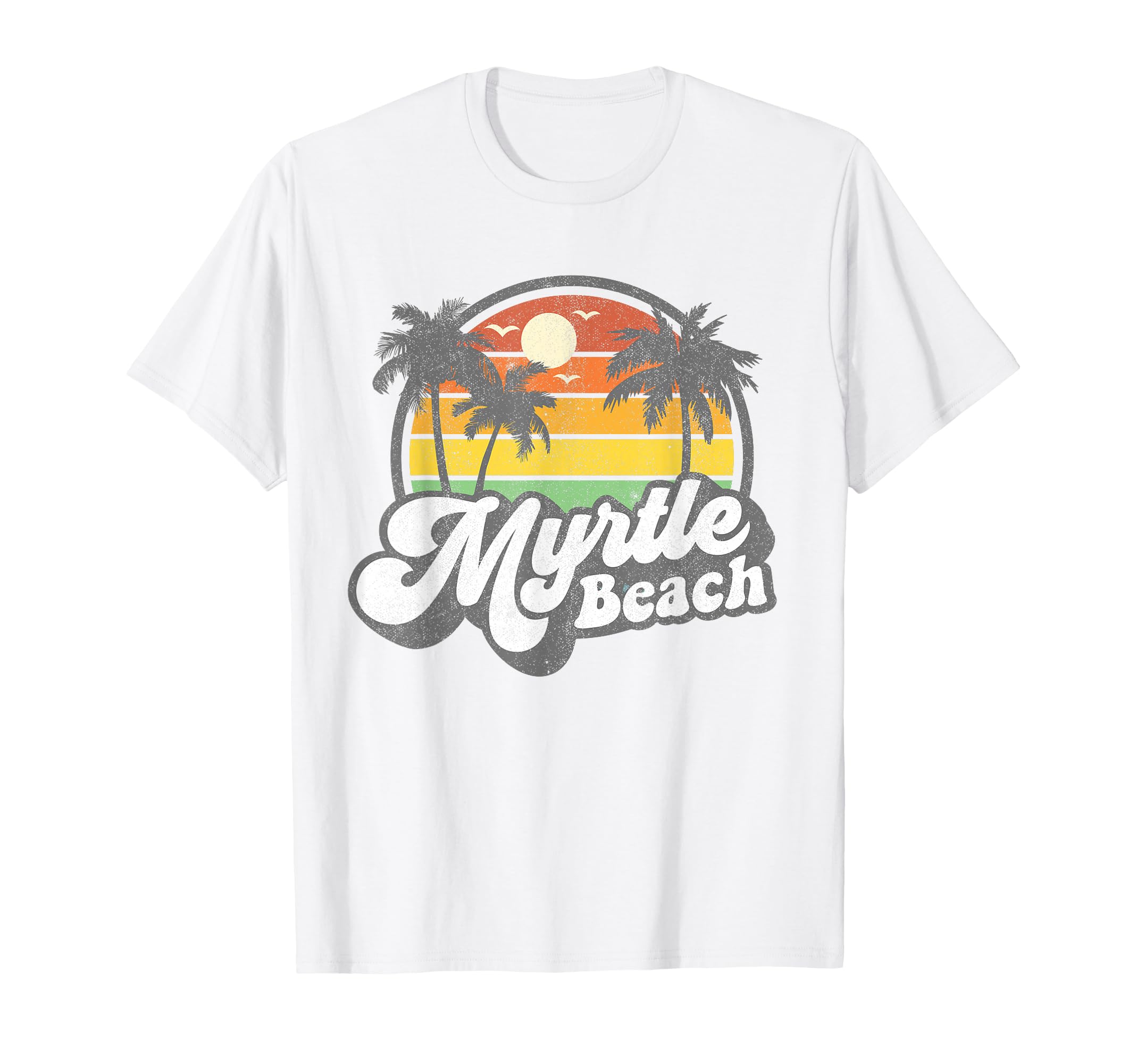 Myrtle Beach South Carolina 70S T-Shirt - Trendy Graphic for Adults - T-Shirt, Sweatshirt, Hoodie