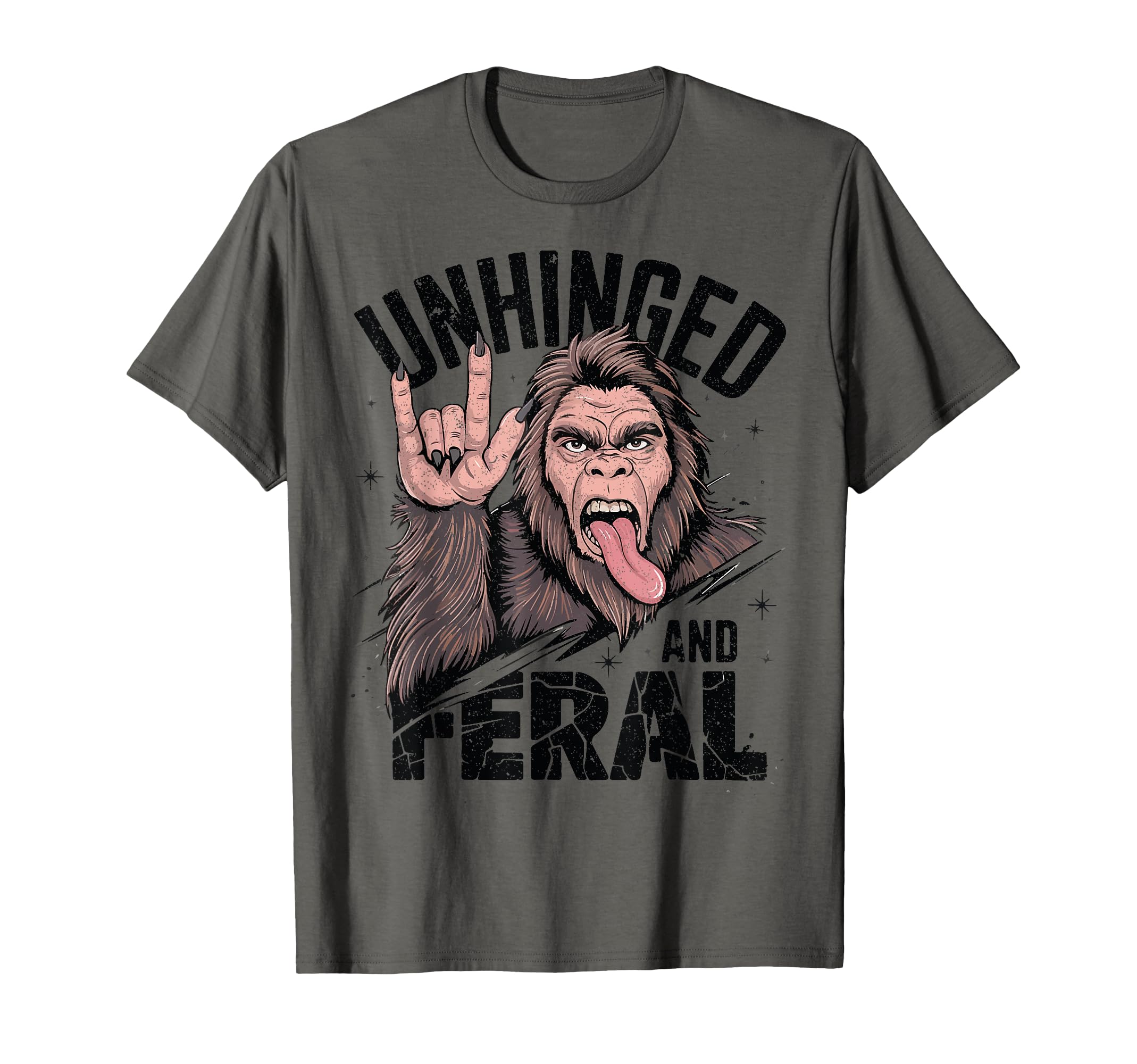 Unhinged And Feral Western Cowboy T-Shirt - Casual Everyday Wear Unisex - T-Shirt, Sweatshirt, Hoodie