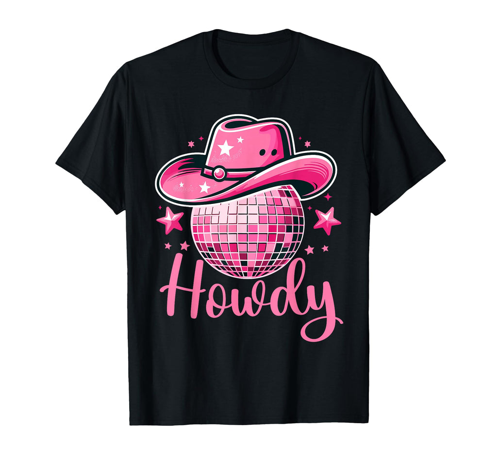 Western Cowgirl Rodeo Disco T-Shirt - Trendy Graphic for Adults - T-Shirt, Sweatshirt, Hoodie