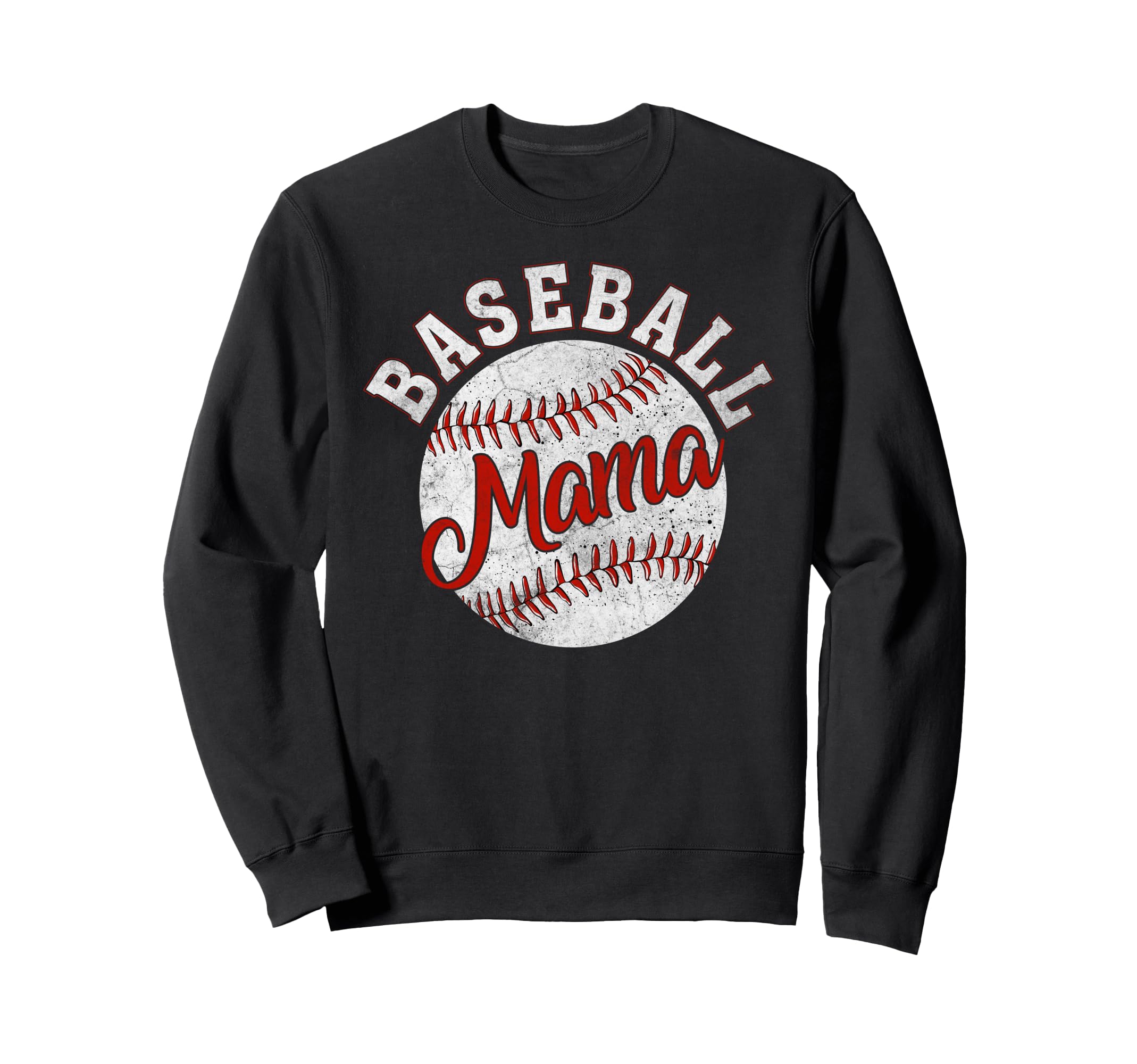 Baseball Mama Mom Mothers Day Sweatshirt - Graphic Print for Adults - T-Shirt, Sweatshirt, Hoodie